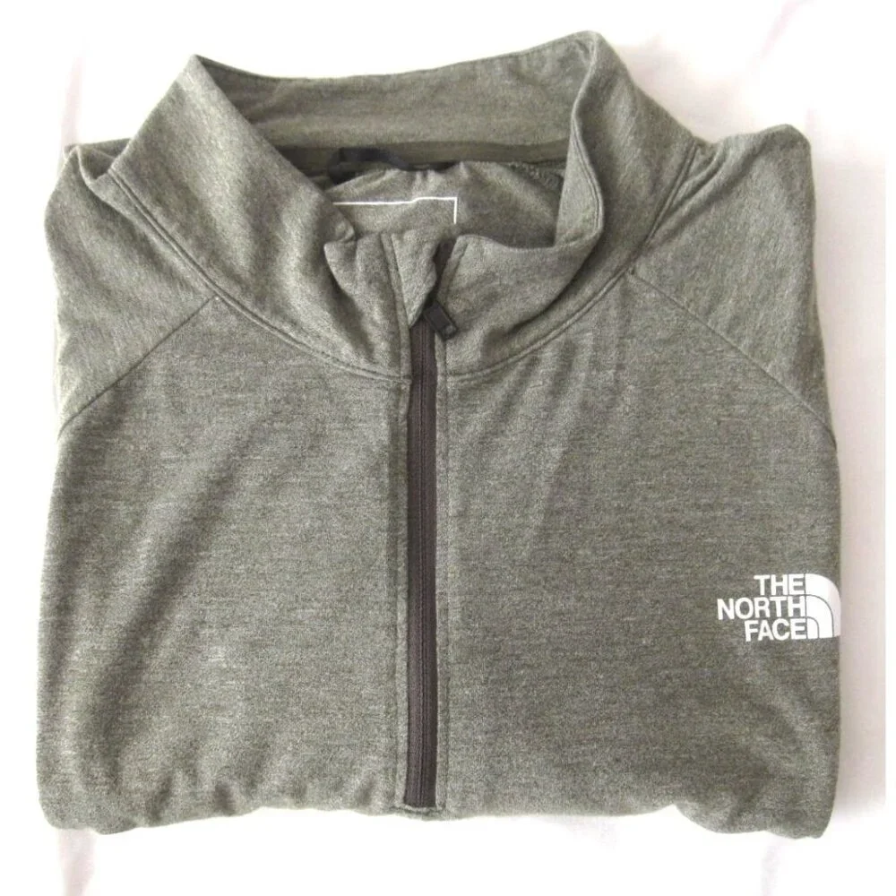 The North Face Pullover Lightweight Wander Casual Preppy 1/4 Zip Men Sz L (M25)‎